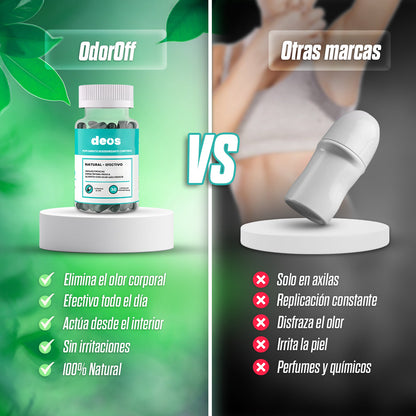 DEOS™ – Desodorante Interno Natural para Neutralizar Olores Íntimos, Frescor y Bienestar Diario