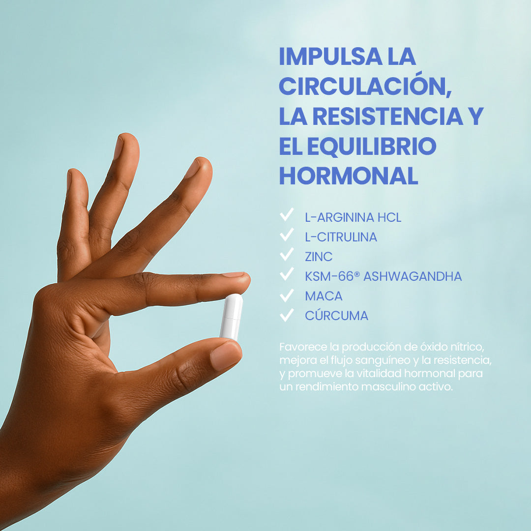 Selerb NAD+ para Hombres – Energía, Circulación y Anti-Edad