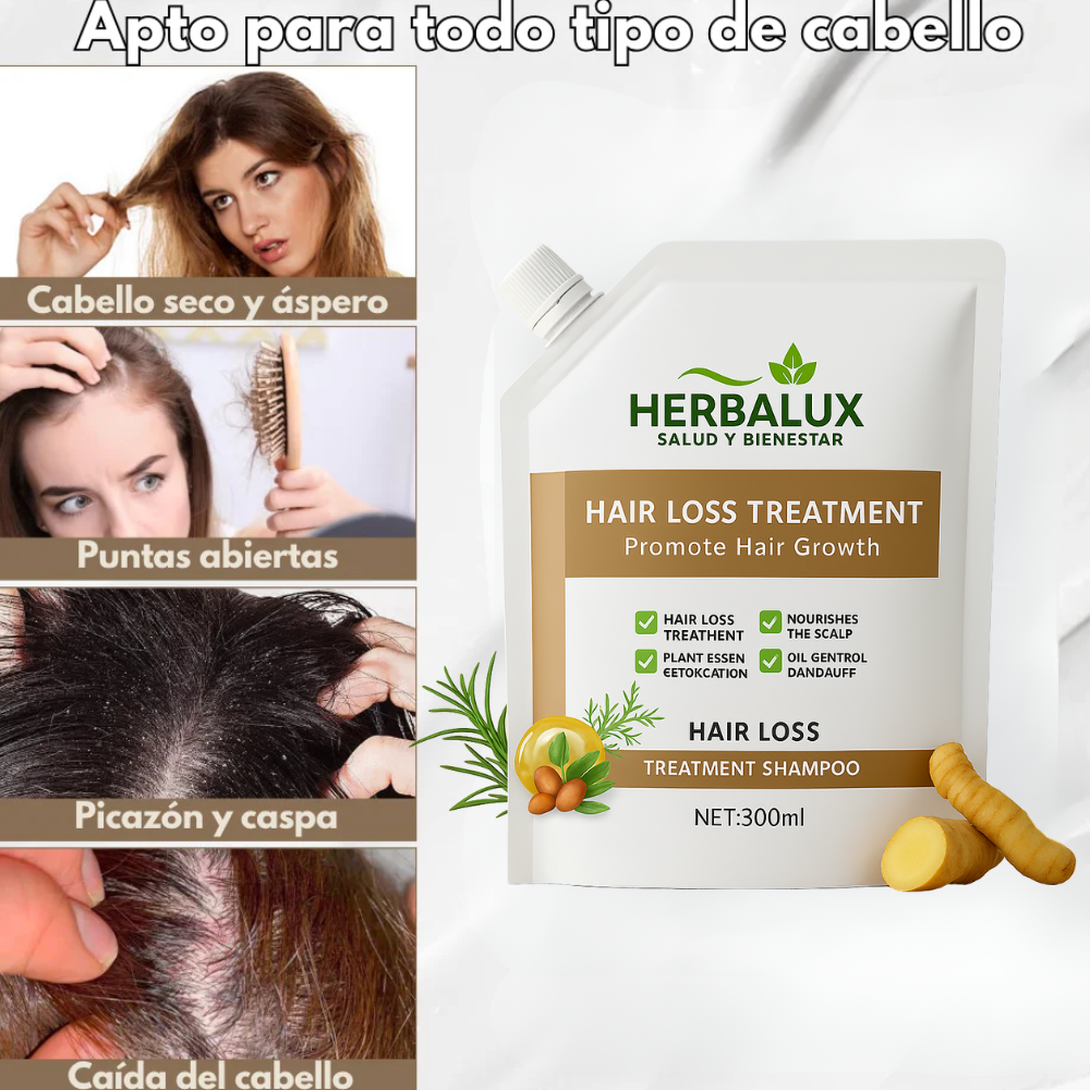 Anti-Hair Fall Shampoo - Anti-Caída y Reactivación Capilar