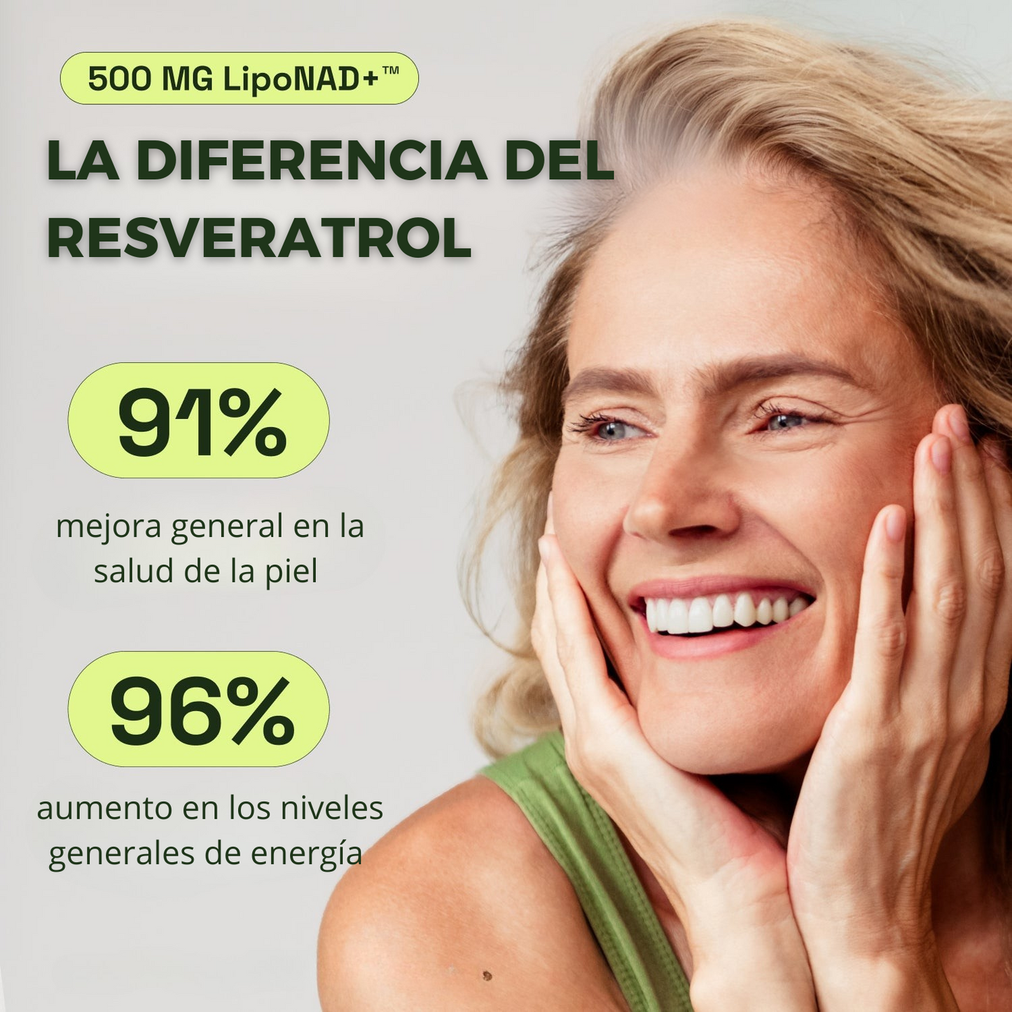Cata-Kor™ NAD+ Liposomal 250mg – Energía Celular, Enfoque Mental y Longevidad