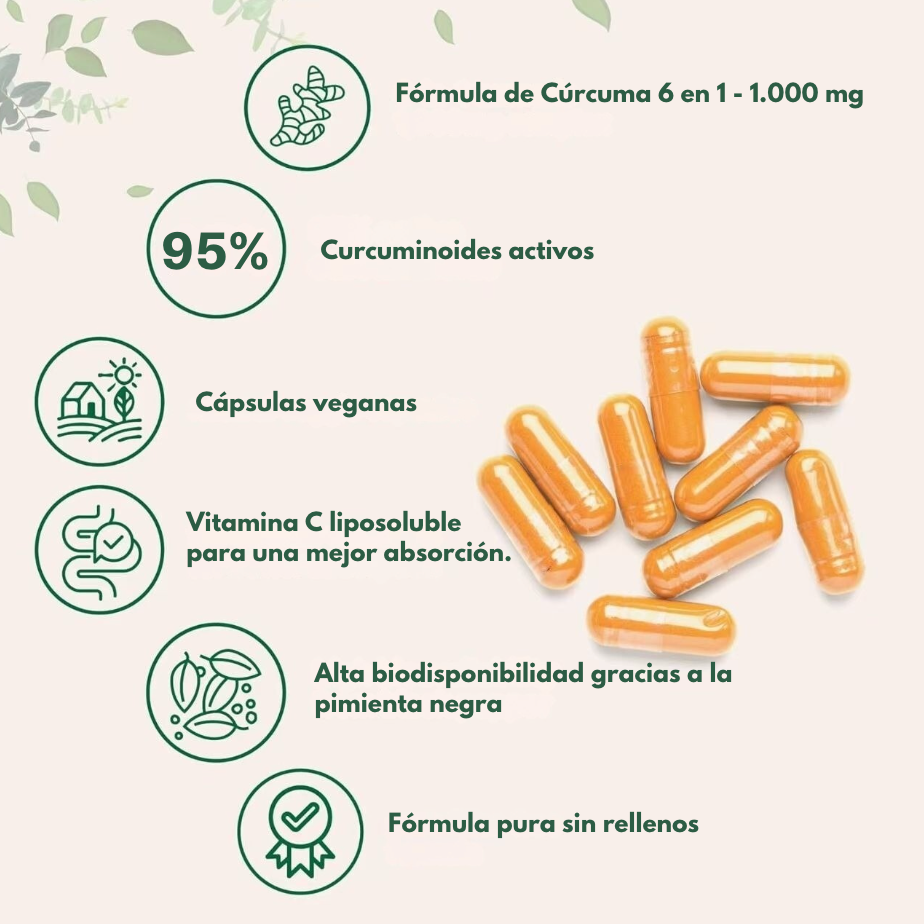 Turmeric Curcuma Ultra Bio - Ofrecer un apoyo integral al bienestar