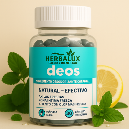 DEOS™ – Desodorante Interno Natural para Neutralizar Olores Íntimos, Frescor y Bienestar Diario