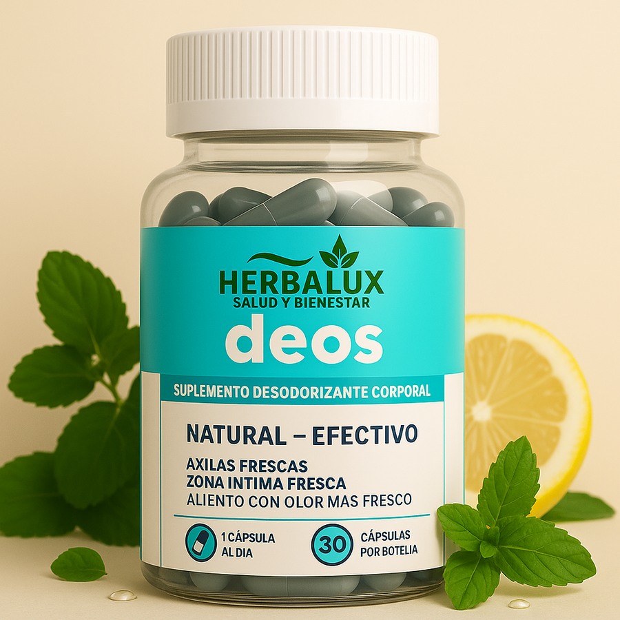 DEOS™ – Desodorante Interno Natural para Neutralizar Olores Íntimos, Frescor y Bienestar Diario
