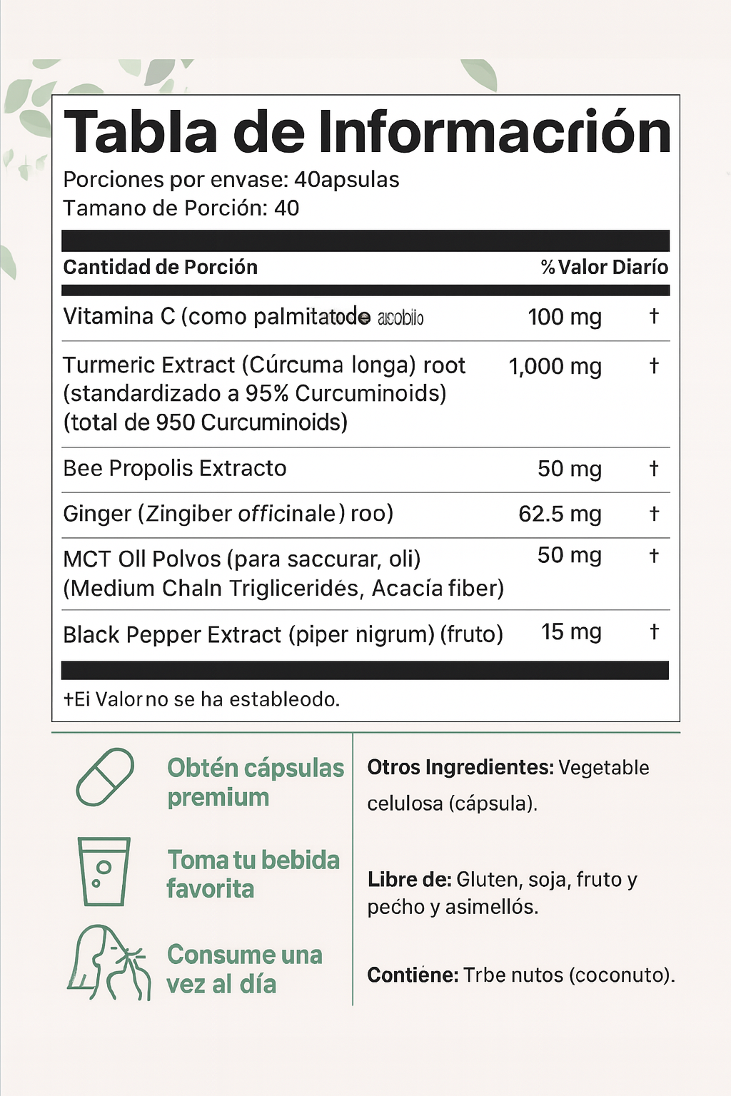 Turmeric Curcuma Ultra Bio - Ofrecer un apoyo integral al bienestar