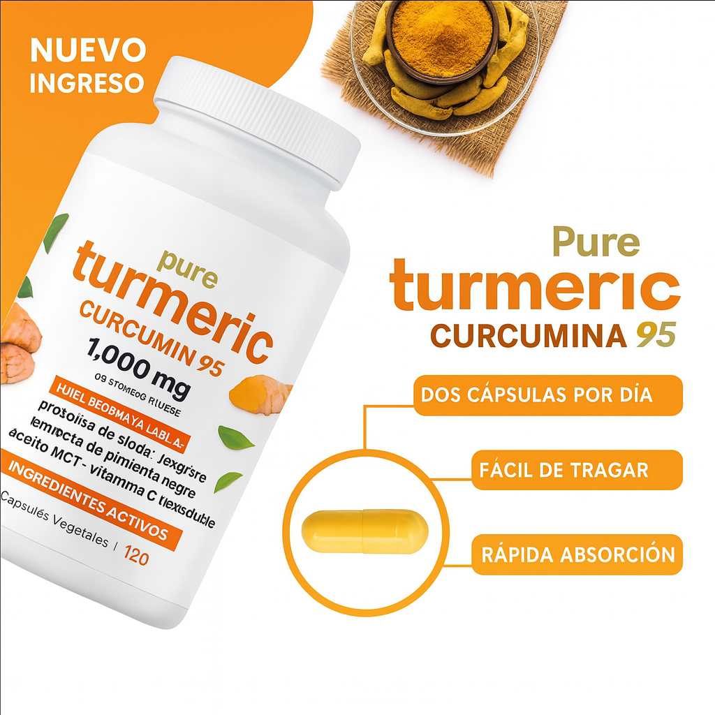 Turmeric Curcuma Ultra Bio - Ofrecer un apoyo integral al bienestar