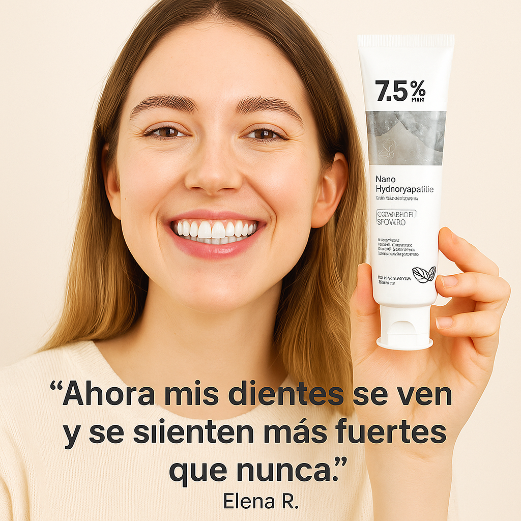 Herbalux Teeth™ Pasta Dental de Nano-Hidroxiapatita