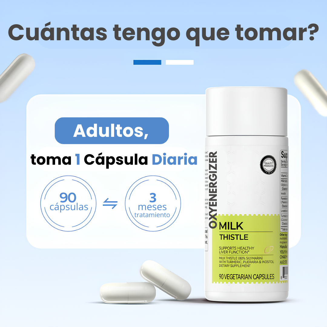 OxyEnergizer® Nuevo Detox Hígado y Colon